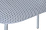 DKD Home Decor Silla PP Metal Azul Celeste Apilable