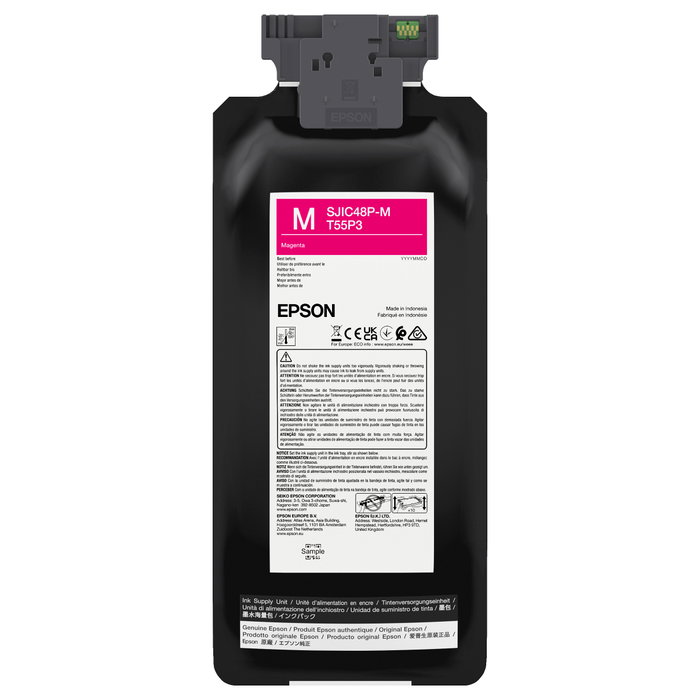 Epson SJIC48P-M Cartucho de Tinta Magenta 480 ml Epson SJIC48P-M Cartucho de Tinta Magenta 480 ml