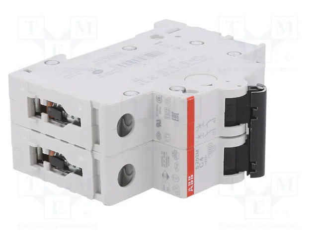 ABB S200M-C4 Interruptor magnetotérmico 2 polos 4A