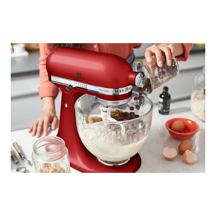 Kitchenaid Robot Línea Artisan 5KSM175 PS EER Rojo 4,8L Robot de Cocina Doméstico de Alto Rendimiento con Acción Planetaria Kitchenaid Robot Línea Artisan 5KSM175 PS EER Rojo 4,8L Robot de Cocina Doméstico de Alto Rendimiento con Acción Planetaria