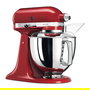 Kitchenaid Robot Línea Artisan 5KSM175 PS EER Rojo 4,8L Robot de Cocina Doméstico de Alto Rendimiento con Acción Planetaria
