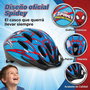 Toimsa Casco Infantil Spiderman para niños, Talla 50-54 cm