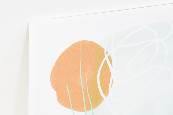 DKD Home Decor Cuadro Lienzo Pino 40x1,8x40 Abstracto Surtido de 3