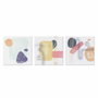 DKD Home Decor Cuadro Lienzo Pino 40x1,8x40 Abstracto Surtido de 3