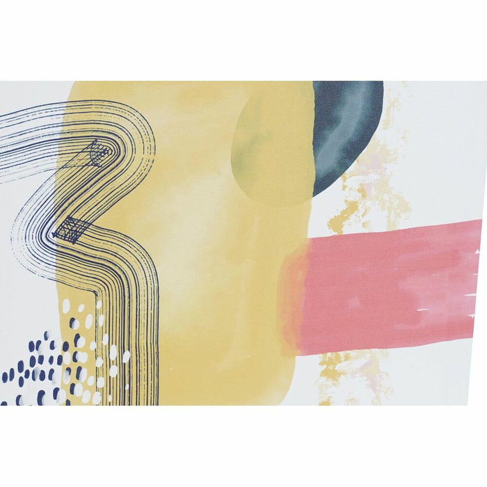 DKD Home Decor Cuadro Lienzo Pino 40x1,8x40 Abstracto Surtido de 3