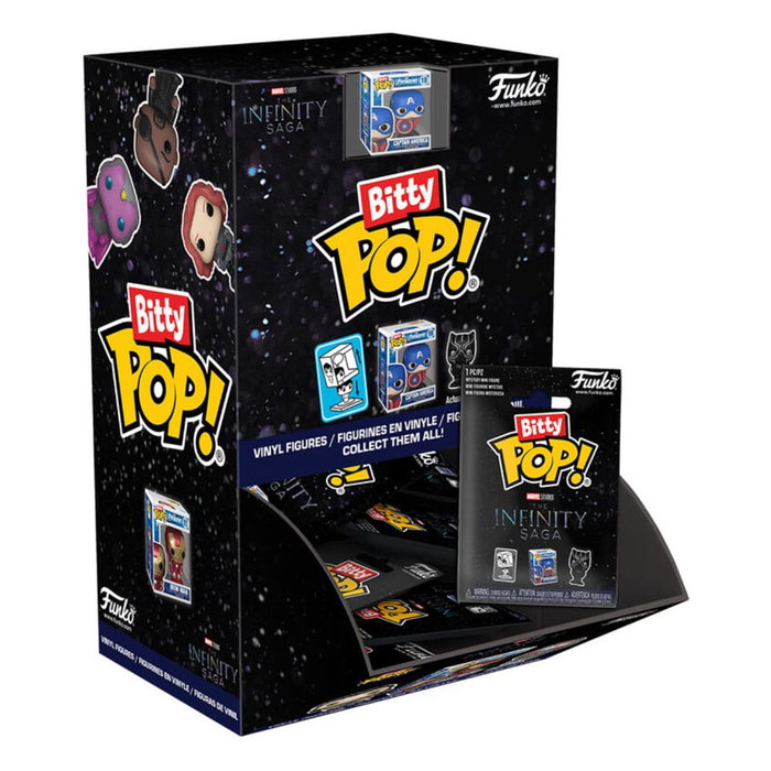 Funko Marvel Mystery Bitty POP! The Infinity Saga Expositor con 32 Figuras Funko Marvel Mystery Bitty POP! The Infinity Saga Expositor con 32 Figuras
