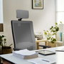 PIQUERAS Y CRESPO Silla de oficina Horna con mecanismo Sincro, Negro y Blanco