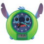 Lexibook Reloj Cuentacuentos y Luces Disney Stitch Educativo Inglés con Temporizador de Sueño y Luz Nocturna