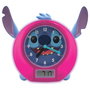 Lexibook Reloj Cuentacuentos y Luces Disney Stitch Educativo Inglés con Temporizador de Sueño y Luz Nocturna