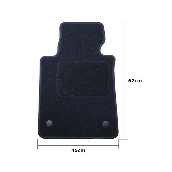 OCC Design Alfombrilla a Medida BMW E88 Serie 1 Cabrio (2008-2014) 5PZ