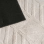 Ixia Alfombra Geométrico Crudo Poliéster 80 x 170 x 150 cm