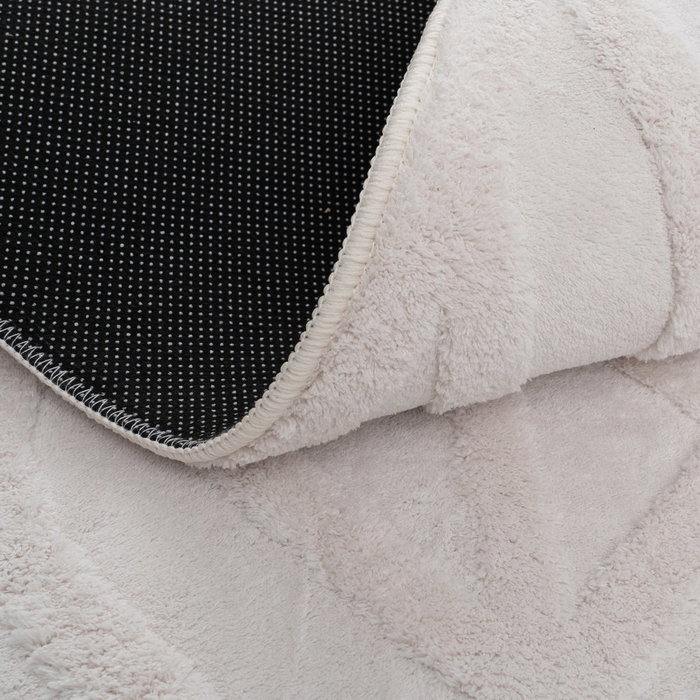 Alfombra Geométrico Crudo Poliester 80 X 1,70 X 150 cm Alfombra Geométrico Crudo Poliester 80 X 1,70 X 150 cm