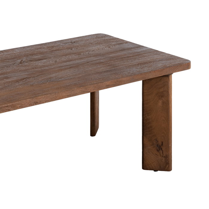 Mesita Marrón Madera de Mango 115 X 70 X 43 cm