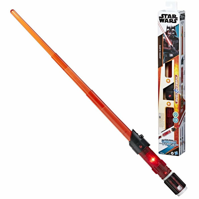 Hasbro Sable de luz electrónico Darth Vader Lightsaber Forge Kyber Core Star Wars Juguetes Niños