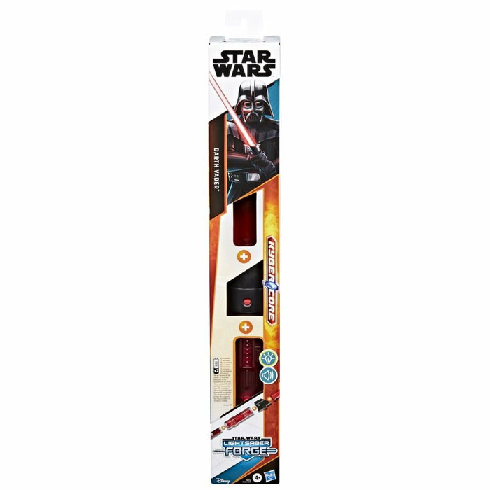 Hasbro Sable de luz electrónico Darth Vader Lightsaber Forge Kyber Core Star Wars Juguetes Niños