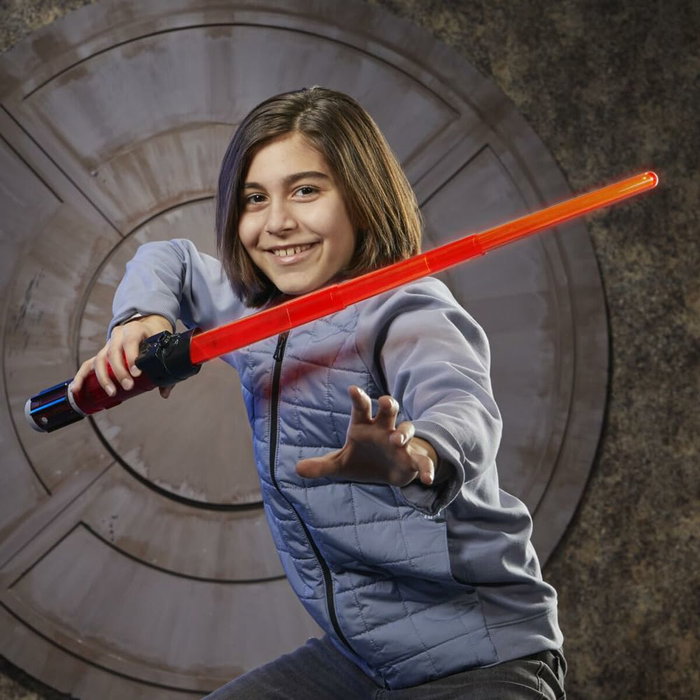 Hasbro Sable de luz electrónico Darth Vader Lightsaber Forge Kyber Core Star Wars Juguetes Niños