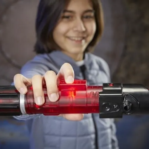 Hasbro Sable de luz electrónico Darth Vader Lightsaber Forge Kyber Core Star Wars Juguetes Niños
