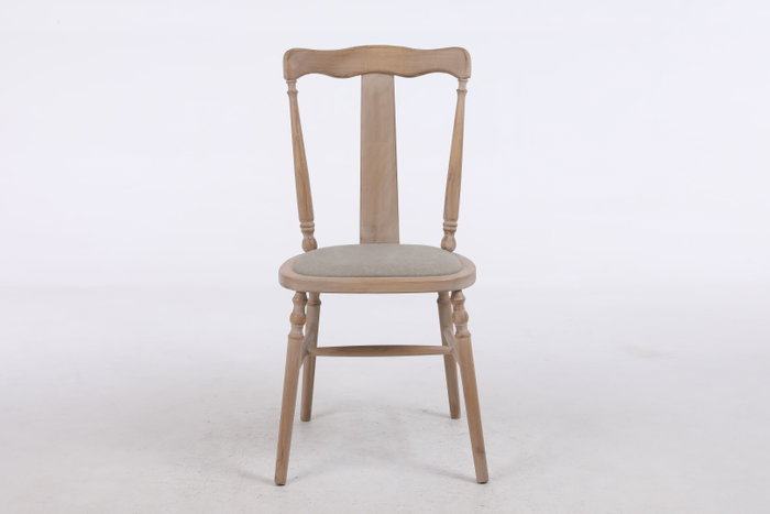DKD Home Decor Silla Cedro Poliéster Natural Beige