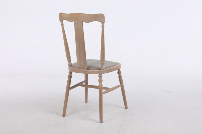 DKD Home Decor Silla Cedro Poliéster Natural Beige
