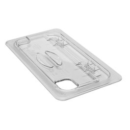 CAMBRO Tapa FlipLid con muesca GN 1/3 - 17,6 x 32,5 cm - Transparente