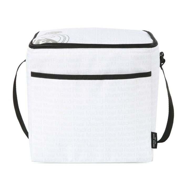 REAL MADRID Bolsa porta alimentos plegable 20000ml, 30x27.9x27.9cm, Poliéster 600D
