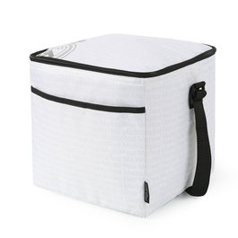 REAL MADRID Bolsa porta alimentos plegable 20000ml, 30x27.9x27.9cm, Poliéster 600D