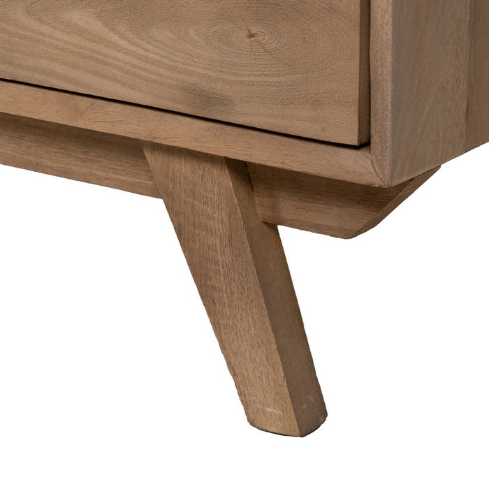 Armario Natural Madera de Mango Salón 107 X 40,50 X 142 cm