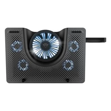 Soporte Refrigerante Trust Gaming GXT 1125 Quno para Portátiles hasta 17.3"/ Iluminación LED