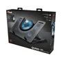 Soporte Refrigerante Trust Gaming GXT 1125 Quno para Portátiles hasta 17.3"/ Iluminación LED