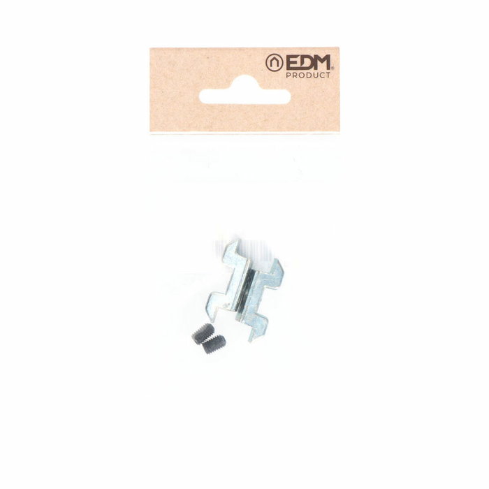 Edm Contracierre modelo 6819 de zamak, acabado zincado, 2 unidades