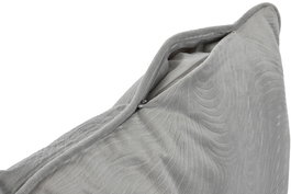 DKD Home Decor Cojin Urban Milan Gris Claro Poliester Jaquard Zipper 8 x 30 x 50 cm (2 Unidades)