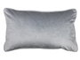 DKD Home Decor Set de 2 Cojines Jaquard Gris Claro 50x30x8 cm