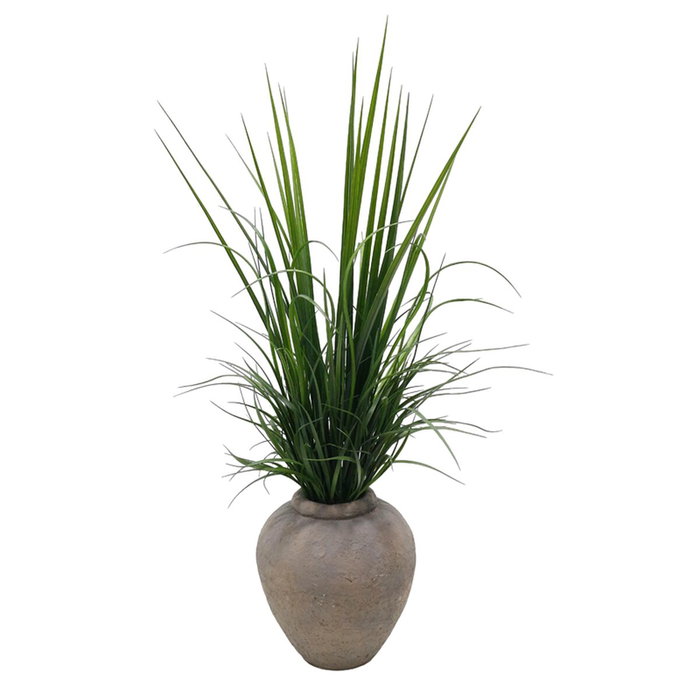 DKD Home Decor Planta PE Magnesia 70x70x125 Verde y Terracota