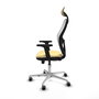 PIQUERAS Y CRESPO Silla de oficina Jorquera Sincro/Traslack Crema y Blanco