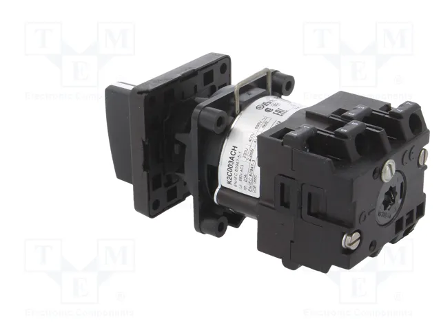 SCHNEIDER ELECTRIC Interruptor de Leva 20A 0-1 Negro