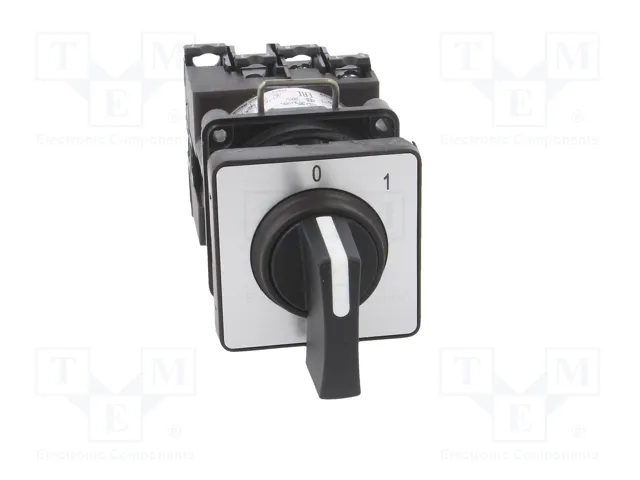 SCHNEIDER ELECTRIC Interruptor de Leva 20A 0-1 Negro
