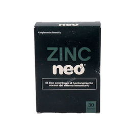 NEO Zinc 30 Cápsulas | Complemento Alimenticio con Zinc para el Sistema Inmunitario