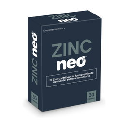 Neo Zinc Neo 30 cápsulas Complemento Alimenticio con Zinc para el Sistema Inmunitario