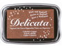 Tsukineko Almohadilla de tinta DELICATA cobre celestial metálica brillante 95x65mm