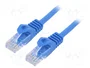 Gembird Cable de Red Cat6 U/UTP 1m Azul