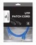 Gembird PP6U-1M Cable de Red Azul Cat6 UTP 1m con Conectores RJ45 Macho Plug and Play