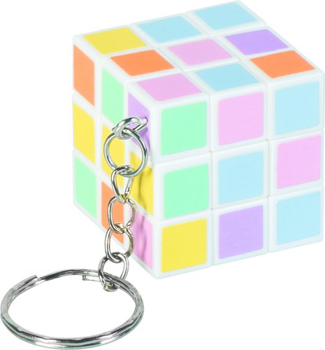 BRUNNEN Llavero Cubo de Colores Pastel (Set de 24) BRUNNEN Llavero Cubo de Colores Pastel (Set de 24)