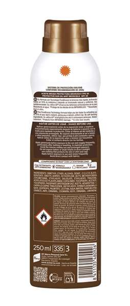 Ecran Aceite Protector Ecran Sunnique Broncea Bruma F10 250 ml