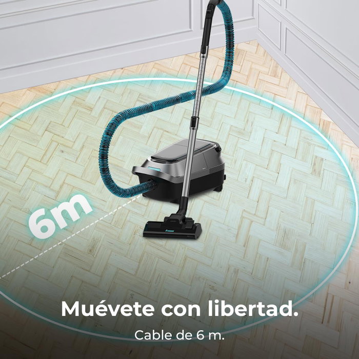 Aspirador Cecotec Powerbag 5000 ProStyle 800 W Gris