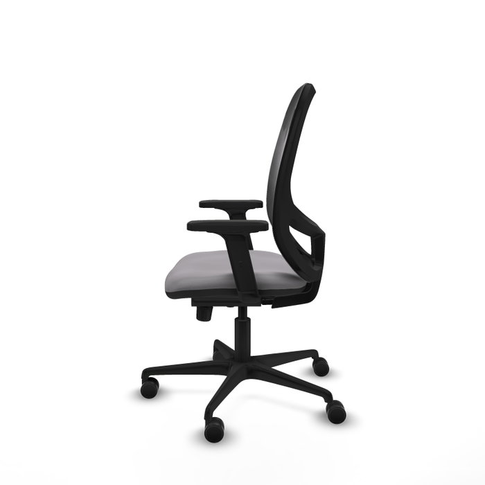 PIQUERAS Y CRESPO Silla de oficina Cilanco con mecanismo Sincro, Gris y Negro PIQUERAS Y CRESPO Silla de oficina Cilanco con mecanismo Sincro, Gris y Negro