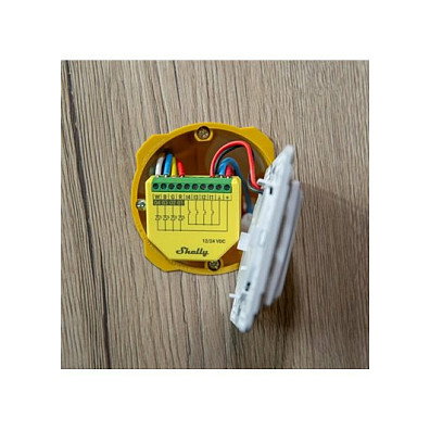 Shelly Plus RGBW PM - Relé Controlador LED WiFi Bluetooth para Instalación Empotrada, 4 Canales, Compatible con Alexa y Google Assistant