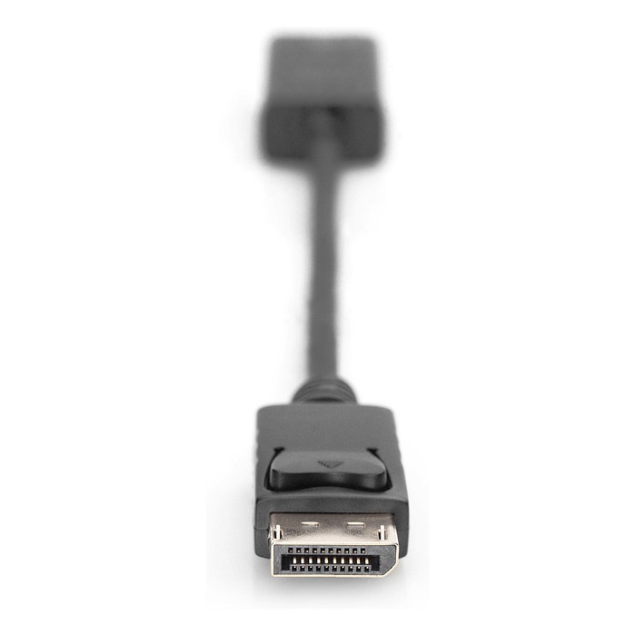 Digitus DA-70824 Adaptador DisplayPort a HDMI St/Bu 0,2m Activo DisplayPort Macho a HDMI Hembra Negro