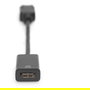 Digitus DA-70824 Adaptador DisplayPort a HDMI St/Bu 0,2m Activo DisplayPort Macho a HDMI Hembra Negro