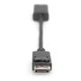 Digitus Adaptador DisplayPort a HDMI Activo 4K 0,2 m AK-340415-002-S