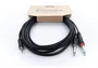 Cordial Cable Y Mini-Jack Estéreo / 2 Jacks Mono 5m
